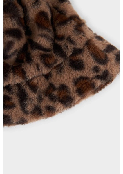 Kadın Leopar Desenli Bucket ŞAPKA E9952AXNS fiyatları