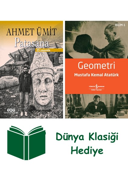 Patasana - 25 Yaşında (Ciltli - Özel Baskı) + Geometri + Dünya Klasiği Hediye