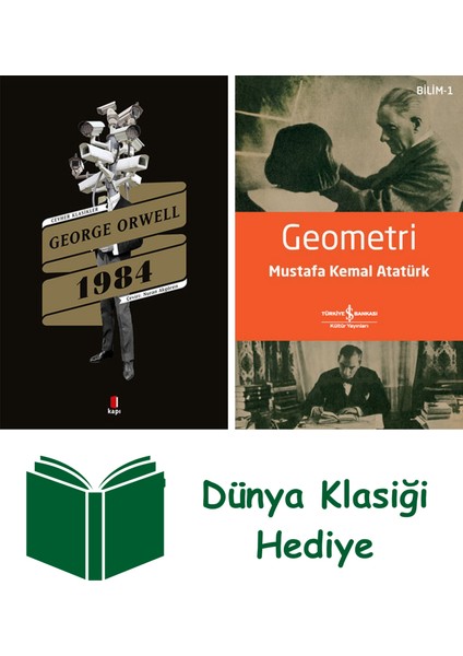 1984 + Geometri + Dünya Klasiği Hediye