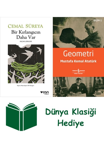 Bir Kırlangıcın Daha Var + Geometri + Dünya Klasiği Hediye