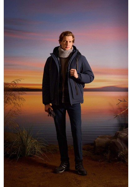 Sergio Regular Fit Normal Bel Boru Paça Termal Polarlı Jean Pantolon Y0369AZ25WN