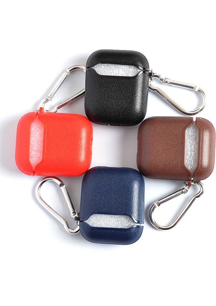 Airpods Pro 3 Magsafe Uyumlu Deri Görünümlü Silikon Kılıf – Airbag-03 Serisi fırsatları