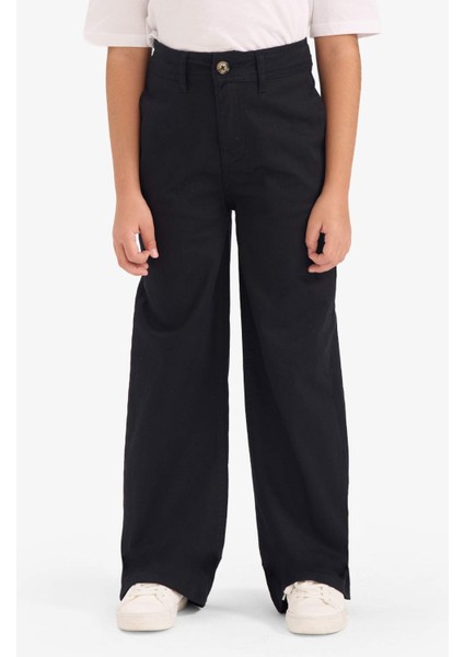 Kız Çocuk Flare Fit Gabardin Pantolon G4227A825WN modelleri