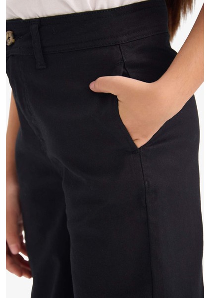 Kız Çocuk Flare Fit Gabardin Pantolon G4227A825WN fırsatları