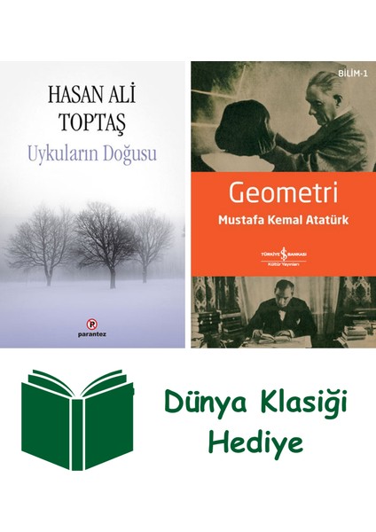 Uykuların Doğusu + Geometri + Dünya Klasiği Hediye