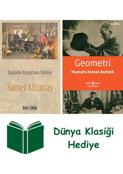 Bugünün Rüzgarında Türkiye + Geometri + Dünya Klasiği Hediye