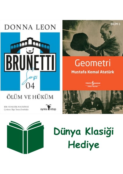 Ölüm ve Hüküm + Geometri + Dünya Klasiği Hediye