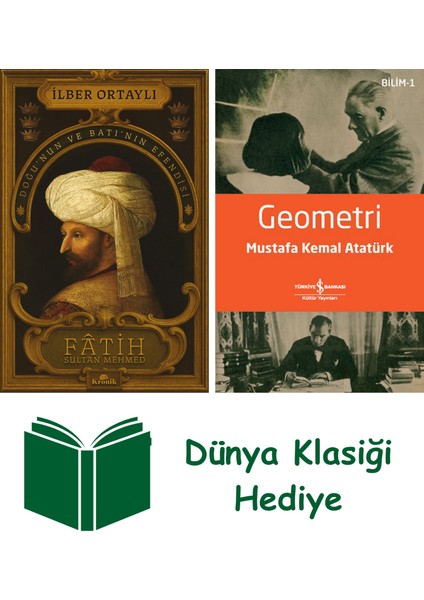Fatih Sultan Mehmed + Geometri + Dünya Klasiği Hediye