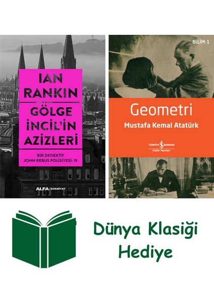 Gölge Incil'in Azizleri + Geometri + Dünya Klasiği Hediye