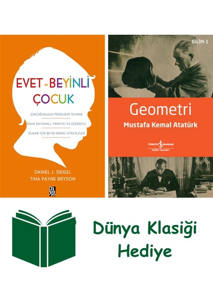 Evet - Beyinli Çocuk + Geometri + Dünya Klasiği Hediye