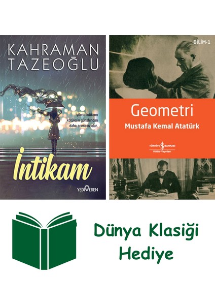 Intikam + Geometri + Dünya Klasiği Hediye