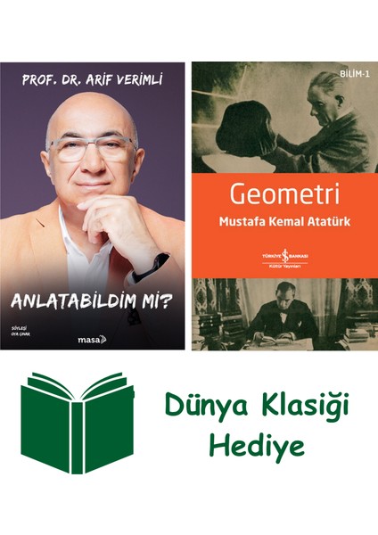 Anlatabildim Mi? + Geometri + Dünya Klasiği Hediye