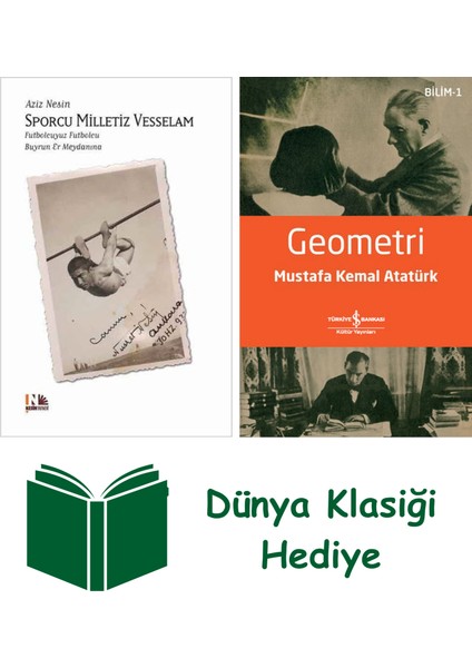 Sporcu Milletiz Vesselam + Geometri + Dünya Klasiği Hediye