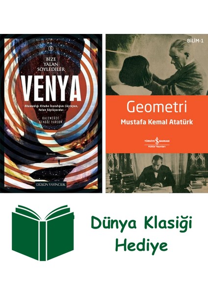 Bize Yalan Söylediler 1 - Venya + Geometri + Dünya Klasiği Hediye