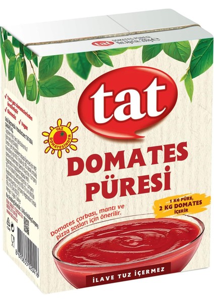 Tat Domates Puresi 200 Gram Base x 27
