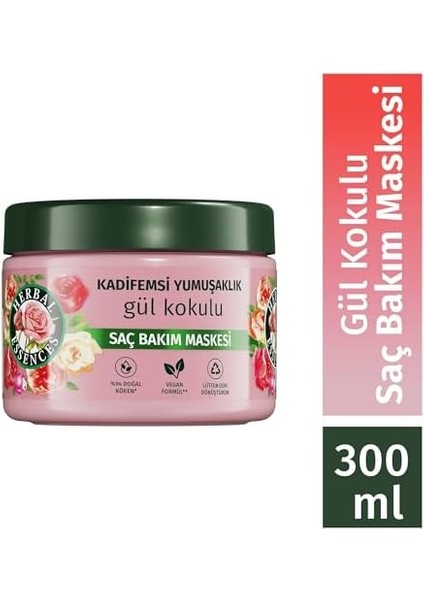 Herbal Essences Kadifemsi Yumuşaklık Gül Kokulu Saç Bakım Maskesi 300ML modelleri