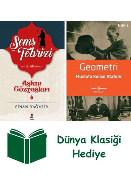 Aşkın Gözyaşları 1 + Geometri + Dünya Klasiği Hediye