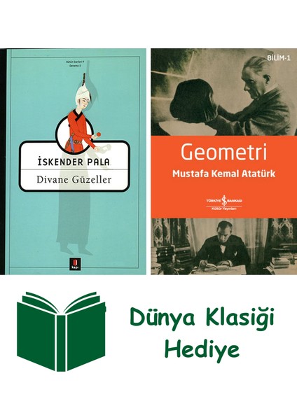 Divane Güzeller + Geometri + Dünya Klasiği Hediye