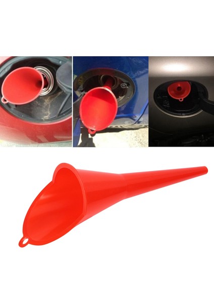 2pcs Araba Yakıt Hunisi Huni Benzin Motor Yağı Katkı Motosiklet Tarım Makinesi Hunisi - Sarı ve Kırmızı (Yurt Dışından) fiyatları