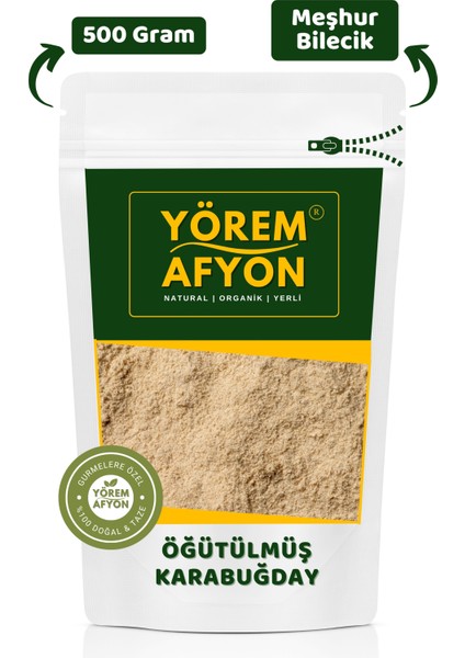 Yörem Afyon Bilecik Yöresinden Sağlıklı Tariflerin Vazgeçilmezi Yüksek Lifli Karabuğday Unu, Greçka | 500GR.