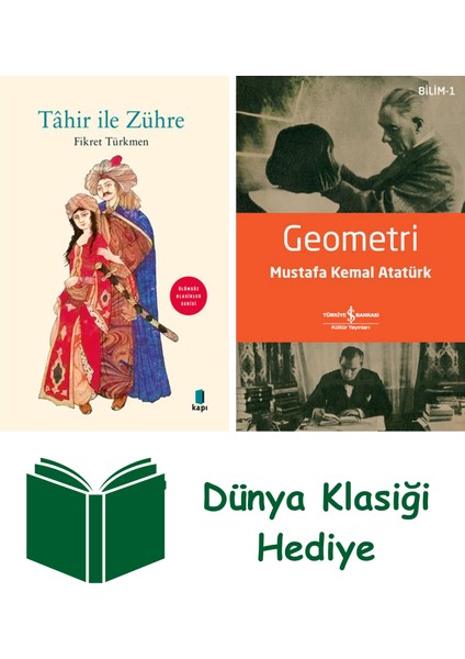 Tahir ile Zühre + Geometri + Dünya Klasiği Hediye