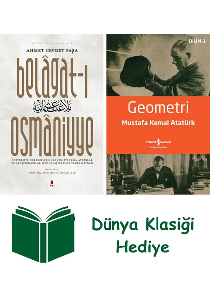 Belagat-I Osmaniyye + Geometri + Dünya Klasiği Hediye