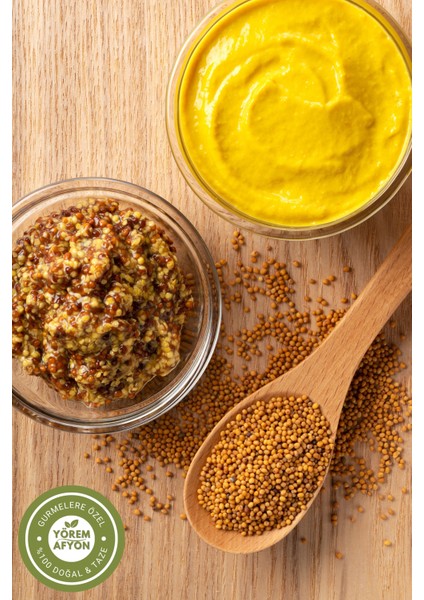 Yörem Afyon Kahramanmaraş Yöresinden Beyin Dostu Sarı Hardal Tohumu, Acırga, Manamıh, (Brassica Juncea) | 110GR. fiyatları