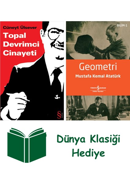 Topal Devrimci Cinayeti + Geometri + Dünya Klasiği Hediye