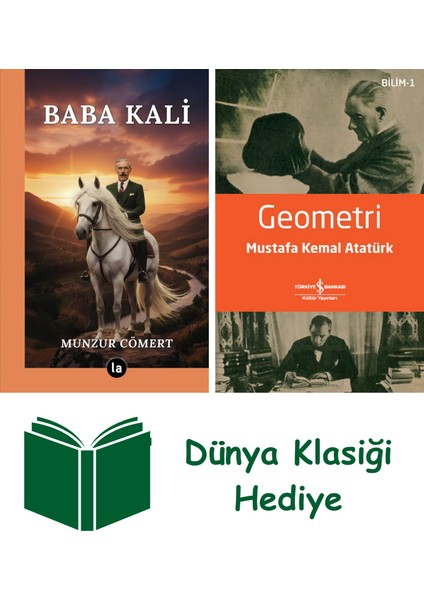 Baba Kali + Geometri + Dünya Klasiği Hediye