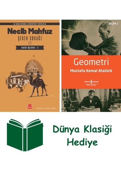 Şeker Sokağı + Geometri + Dünya Klasiği Hediye