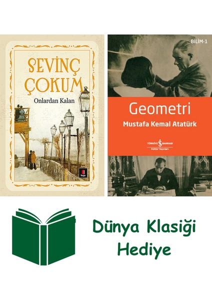 Onlardan Kalan + Geometri + Dünya Klasiği Hediye