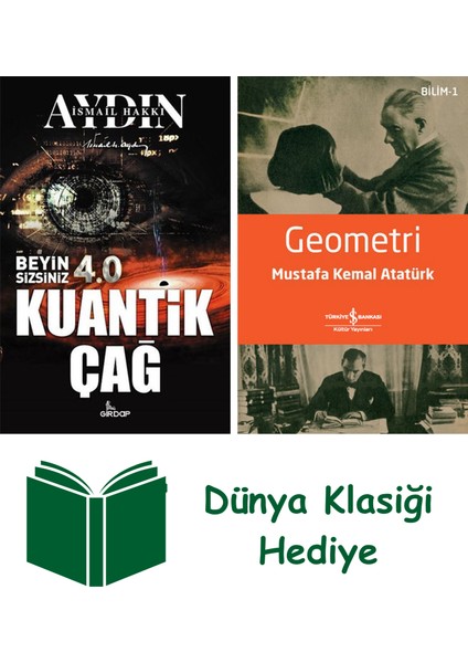 Beyin Sizsiniz 4.0 - Kuantik Çağ + Geometri + Dünya Klasiği Hediye
