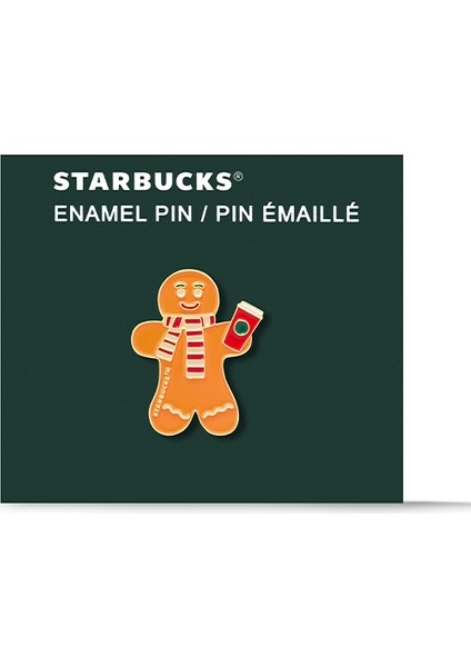 Starbucks® Pin - Gingerbread Tasarımlı - 11174728