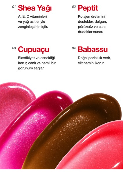 Lip Balm Set PR Kutu Hediyeli I Pamuk Şekeri I Çilek I Kiraz I Kahve I Nemlendirici I Dudak Parlatıcı