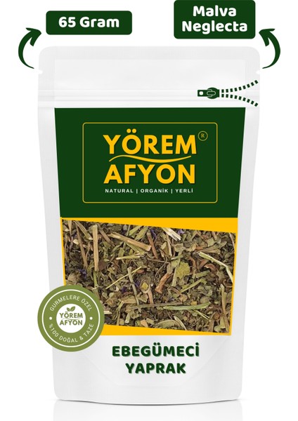 Yörem Afyon Aydın Yöresinden Iltihap Kurutucu Ebegümeci Yaprak, Irbik, Kazankarası (Malva Neglecta) | 65GR.