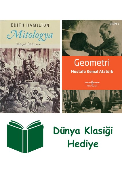 Mitologya + Geometri + Dünya Klasiği Hediye