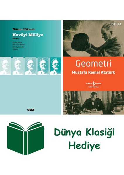 Kuvayi Milliye - Şiirler 3 + Geometri + Dünya Klasiği Hediye