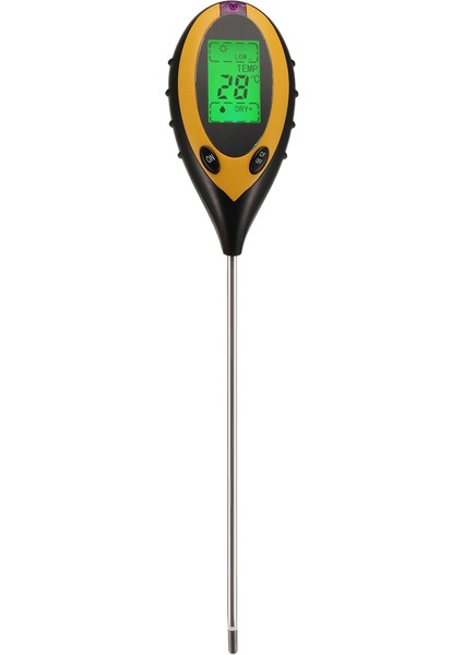 Toprak Ph Metre Toprak Test Cihazı, 4&#39;ü 1 Toprak Test Kiti, Ph Nem Sıcaklığı Işık Su Test Cihazı ve Monitör, Test Kitleri (Yurt Dışından) fiyatları
