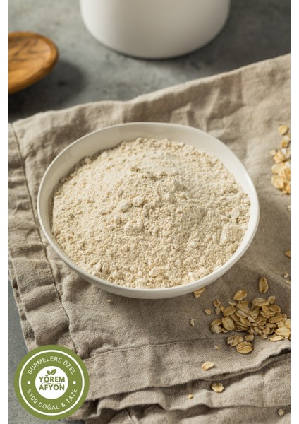 Yörem Afyon Meşhur Sivas Organik Tarım Mahsülü Gdo'suz Yulaf Unu, Tozu (Avena Sativa) | 450GR. fiyatları