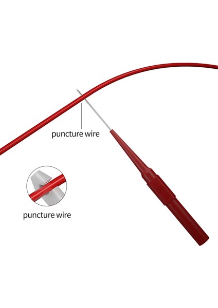Yeni 20PCS Multimetre Test Probu Iğne Paslanmaz Ponksiyon Arka Prob Pin 4mm Muz Soket Denetim Aracı JT0048 (Yurt Dışından) fiyatları