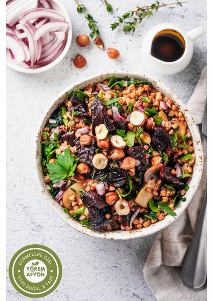 Yörem Afyon Meşhur Bilecik Glutensiz Mineral ve Protein Deposu Diyet Dostu Vegan Karabuğday (Fagopyrum Esculentum) | 1000GR modelleri