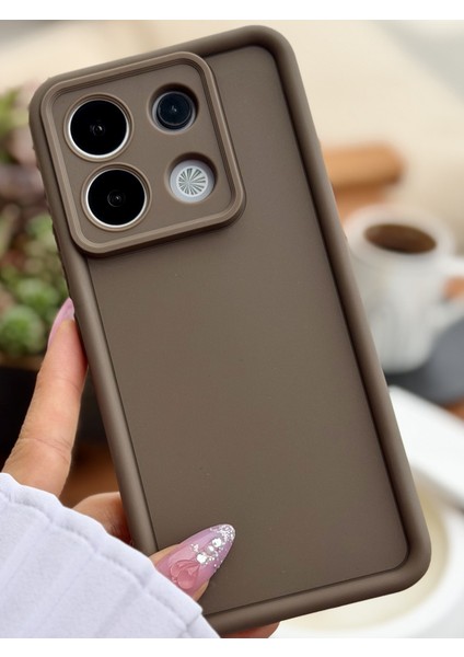 Redmi Note 13 Pro 4g Uyumlu Mat Lansman Parmak Izi Bırakmaz Esnek Silikon Kılıf