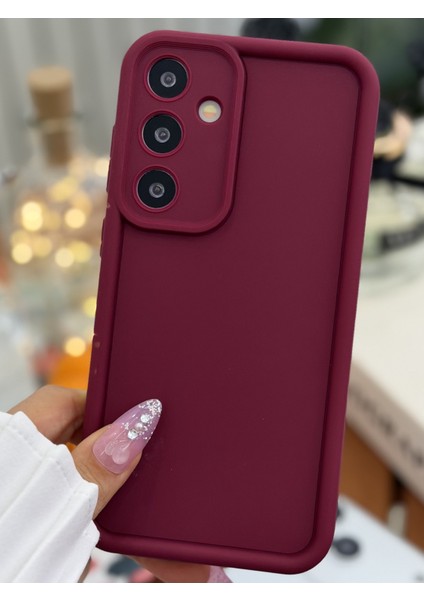 Galaxy S20FE Uyumlu Mat Lansman Parmak Izi Bırakmaz Silikon Kılıf