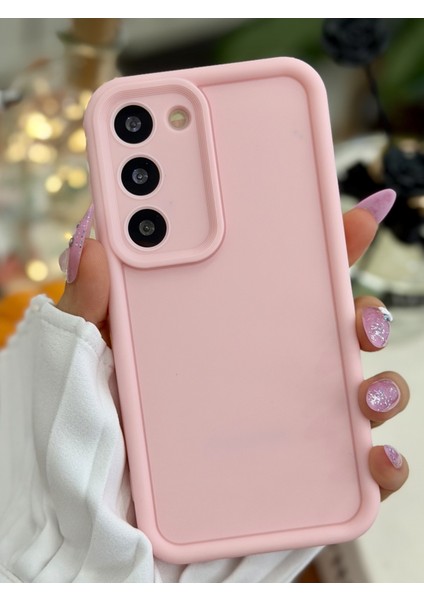 Galaxy S23 Uyumlu Mat Lansman Parmak Izi Bırakmaz Esnek Silikon Kılıf