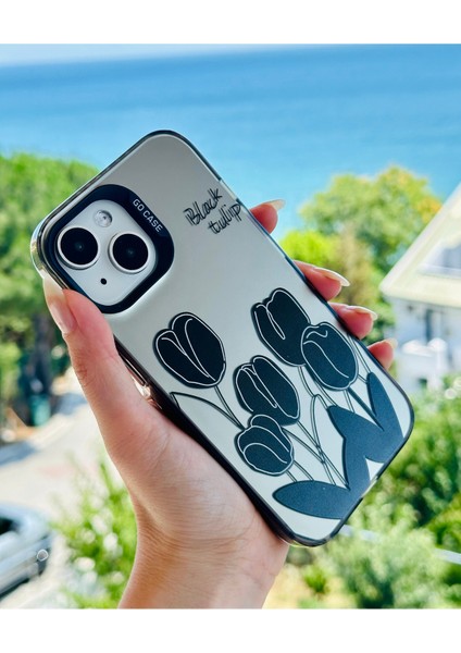 Iphone 13 - 14 ve 15 Uyumlu Parmak Izi Bırakmaz Baskı Desenli Metalik Electro Silikon Kılıf modelleri