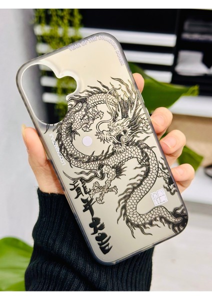 Iphone 16 Uyumlu Metalik Electro Ejder Tasarımlı Silikon Kılıf fırsatları