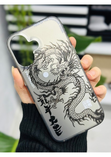 Iphone 16 Uyumlu Metalik Electro Ejder Tasarımlı Silikon Kılıf indirimleri