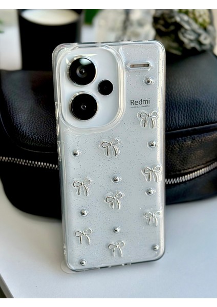 Redmi Note 13 Pro Plus 5g Uyumlu 3D Mini Fiyonk Tasarımlı Oyuncaklı Silikon Kılıf fiyatları