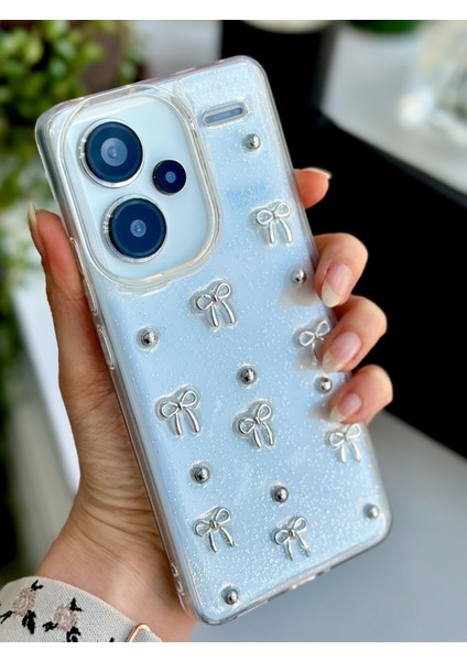 Redmi Note 13 Pro Plus 5g Uyumlu 3D Mini Fiyonk Tasarımlı Oyuncaklı Silikon Kılıf modelleri