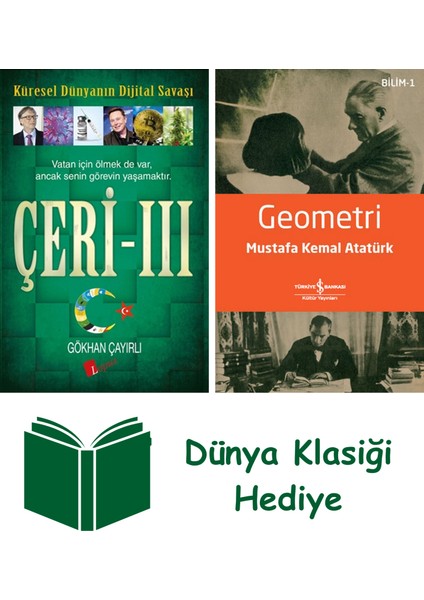 Çeri - 3 + Geometri + Dünya Klasiği Hediye